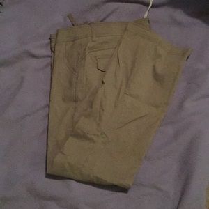 Light brown stretch pants